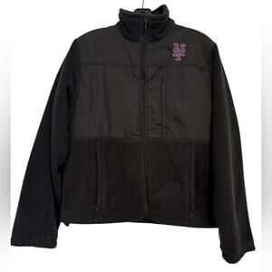 NY METS Zip-Up Fleece Jacket - M
